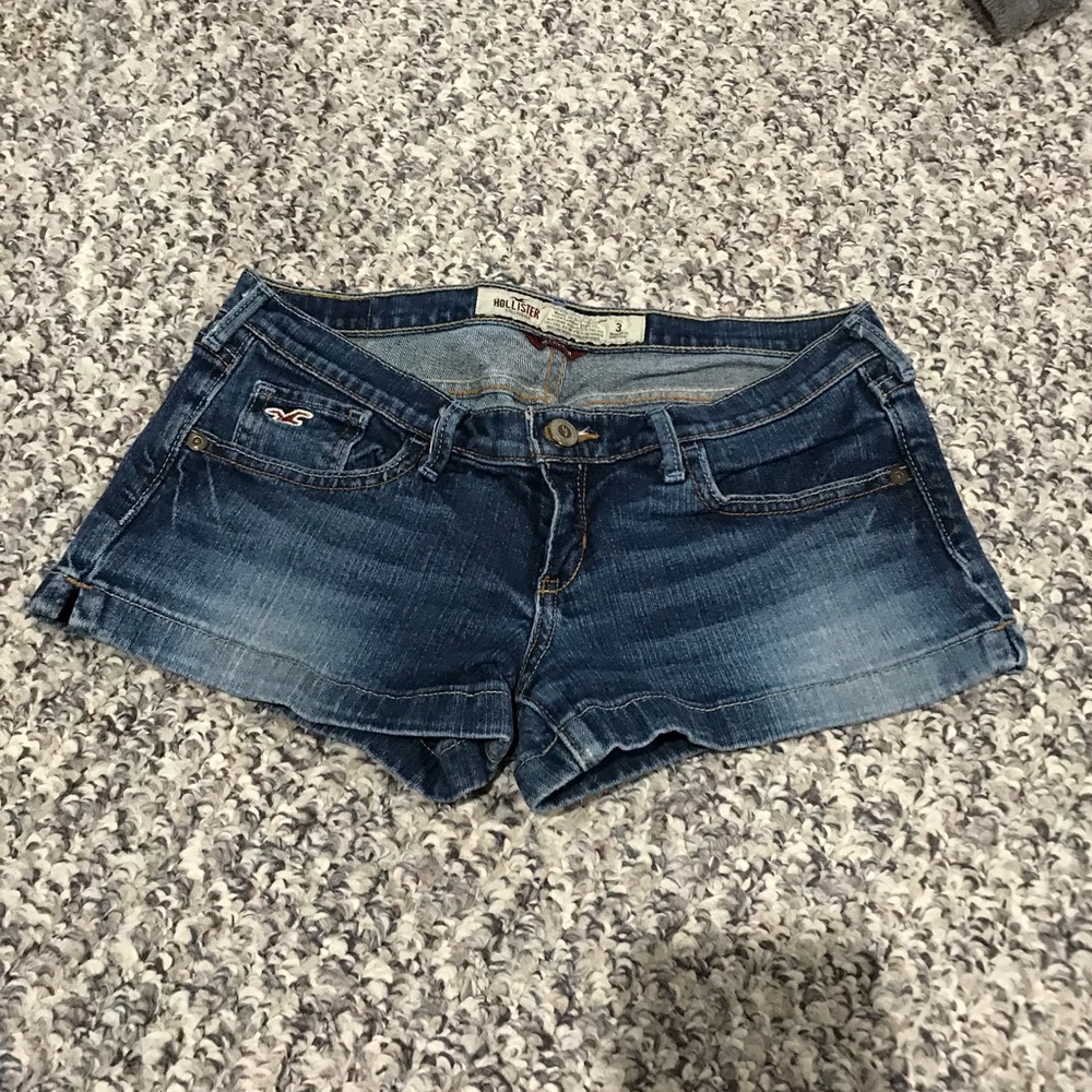 Hollister jean shorts